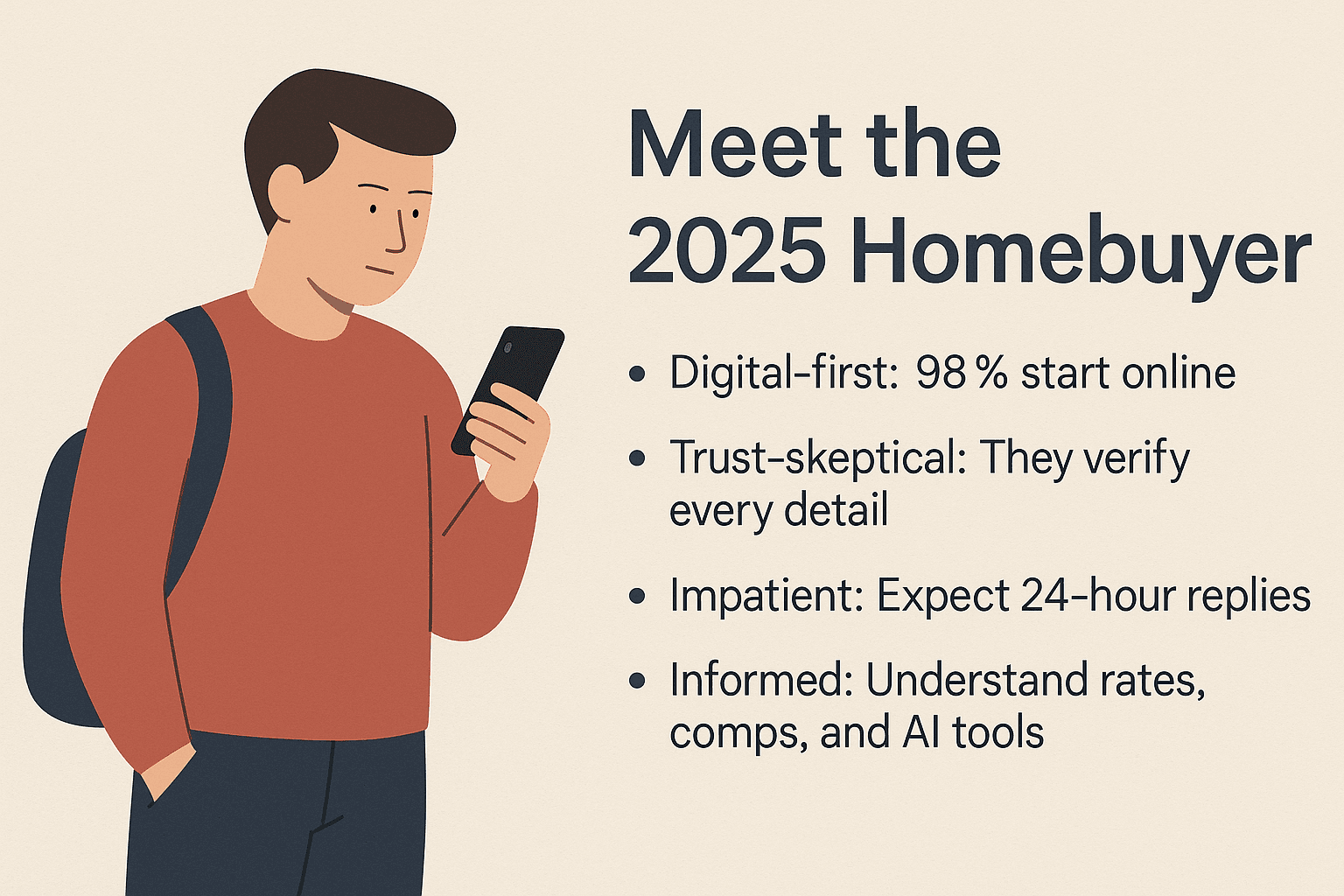 Meet the 2025 Homebuyer — Digital-First, Impatient, and Smarter Than Ever